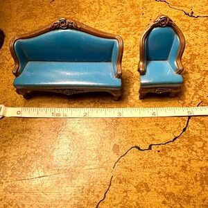 Vintage Mattel Metal Dollhouse Furniture 1980